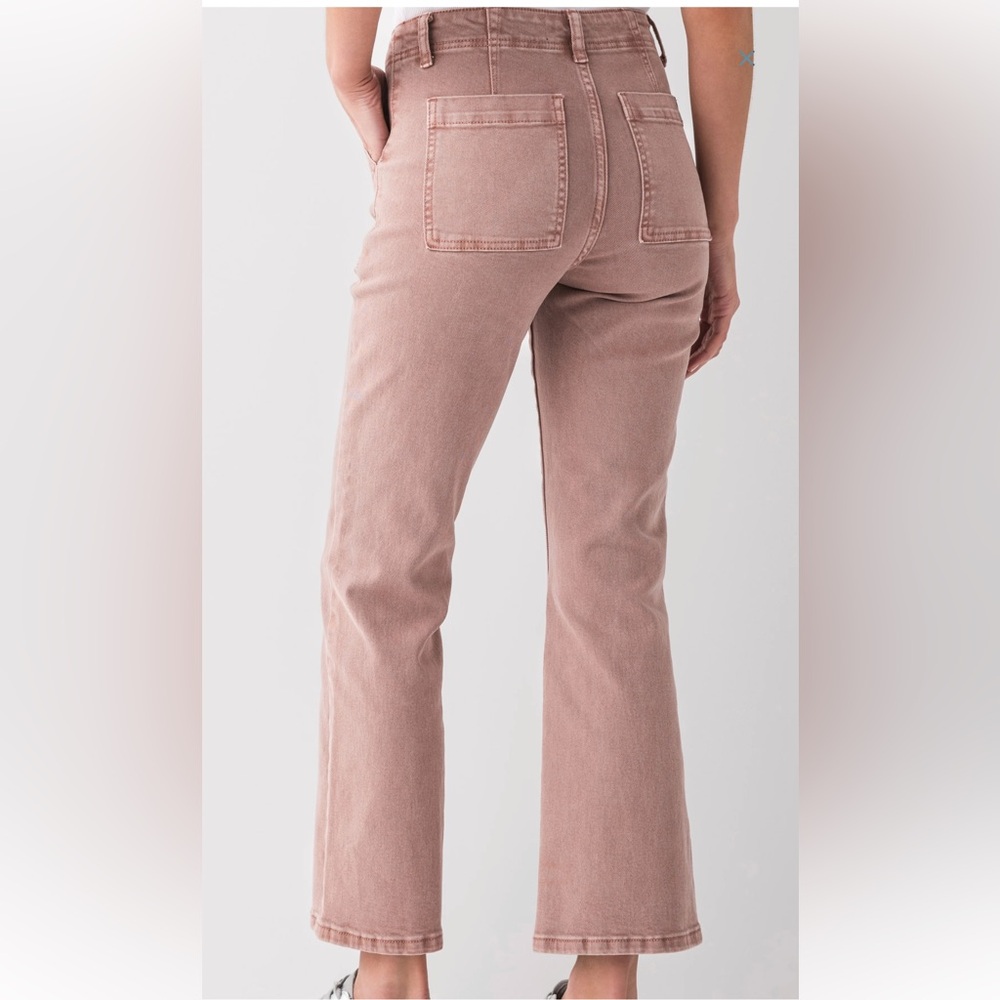 Risen Rosie Ankle Flair Jeans Size 30 - Picture 3 of 12